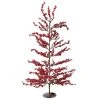 Northlight 30" Brown and Red Berries Artificial Christmas Twig Tree - Unlit
