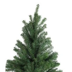 Santa's Own 7.5' Unlit Artificial Christmas Tree Slim Alexandria Pine