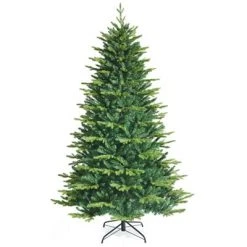 Tangkula APP Controlled Christmas Tree, PE/PVC Xmas Tree w/ Color Changing LED Lights & Branch Tips -Christmas Trees Sales Store unnamed file 6970