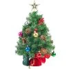 Joiedomi 23" Prelit Tabletop Christmas Tree with Multicolored Lights