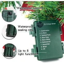 Joiedomi 23" Prelit Tabletop Christmas Tree with Multicolored Lights -Christmas Trees Sales Store unnamed file 6984