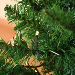 HOMCOM 7.5ft Tall Pre-lit Pine Artificial Christmas Tree with Realistic Branches, 450 Warm White LED Lights and 1146 Tips 12 HOMCOM 7.5ft Tall Pre-lit Pine Artificial Christmas Tree with Realistic Branches, 450 Warm White LED Lights and 1146 Tips -Christmas Trees Sales Store unnamed file 7040