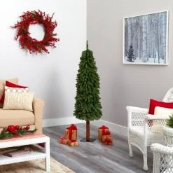 5ft Nearly Natural Unlit Grand Alpine Artificial Christmas Tree -Christmas Trees Sales Store unnamed file 7072