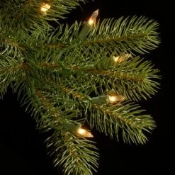National Tree Company Pre-lit 'Feel Real' Artificial Full Downswept Christmas Tree, Green, Douglas Fir, Dual Color LED Lights, PowerConnect 9 feet -Christmas Trees Sales Store unnamed file 732