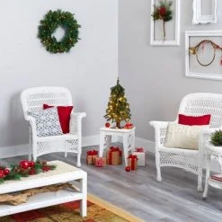 2ft Nearly Natural Pre-Lit Grand Alpine Artificial Christmas Tree Clear Lights -Christmas Trees Sales Store unnamed file 7352