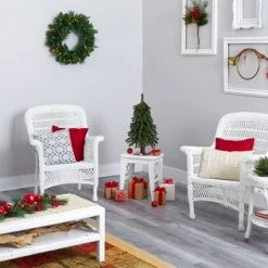 2ft Nearly Natural Pre-Lit Grand Alpine Artificial Christmas Tree Clear Lights -Christmas Trees Sales Store unnamed file 7353