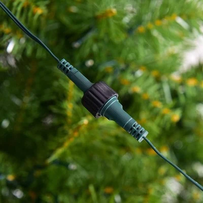 Tangkula 8' Spruce Hinged Tree Pre-Lit Artificial PVC Christmas Tree w/ 880 LED Lights 6 Tangkula 8' Spruce Hinged Tree Pre-Lit Artificial PVC Christmas Tree w/ 880 LED Lights - Image 6