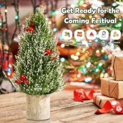 Tangkula 18.5” Realistic Christmas Tree Tabletop Artificial Xmas Tree w/ 170 Snowy Tips 6 Pomegranate Clusters 12 Tangkula 18.5” Realistic Christmas Tree Tabletop Artificial Xmas Tree w/ 170 Snowy Tips 6 Pomegranate Clusters -Christmas Trees Sales Store unnamed file 7452