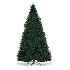 Tangkula 9' Artificial Christmas Tree PVC Material Metal Stand Holiday Decoration w/ 1000 LED Lights -Christmas Trees Sales Store unnamed file 7472