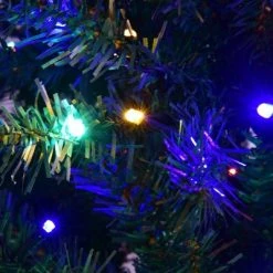 Tangkula 9' Artificial Christmas Tree PVC Material Metal Stand Holiday Decoration w/ 1000 LED Lights -Christmas Trees Sales Store unnamed file 7476