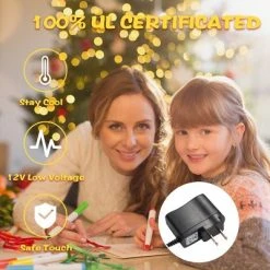 Tangkula 3' Artificial PVC Christmas Tree Pre-lit Mulyi-color Fiber Optic -Christmas Trees Sales Store unnamed file 7527