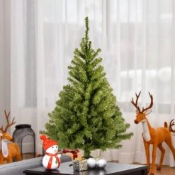 National Tree Company Artificial Mini Christmas Tree, Green, Kincaid Spruce, Includes Stand, 3 Feet