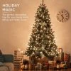 Best Choice Products Pre-Lit Pre-Decorated Holiday Spruce Christmas Tree w/ Metal Base