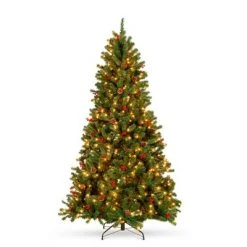 Best Choice Products Pre-Lit Pre-Decorated Holiday Spruce Christmas Tree w/ Metal Base -Christmas Trees Sales Store unnamed file 7598