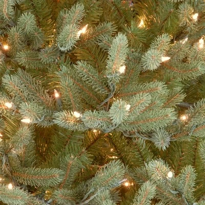 National Tree Company 6.5 ft. Noble Fir Tree with Clear Lights 2 National Tree Company 6.5 ft. Noble Fir Tree with Clear Lights - Image 2