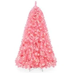 Best Choice Products 6ft Pre-Lit Artificial Full Christmas Tree Holiday Decoration w/ 947 Branch Tips, 350 Lights -Christmas Trees Sales Store unnamed file 7642