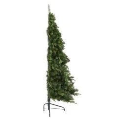 6ft Nearly Natural Pre-Lit LED Grand Teton Spruce Flat Back Artificial Christmas Tree Clear Lights -Christmas Trees Sales Store unnamed file 7673
