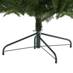 7ft Nearly Natural Pre-Lit LED Grand Teton Spruce Flat Back Artificial Christmas Tree Clear Lights -Christmas Trees Sales Store unnamed file 7685