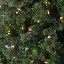 Northlight 9' Prelit Artificial Christmas Tree Savannah Spruce - Clear Lights