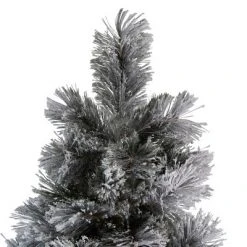 Northlight 7.5' Unlit Artificial Christmas Tree Flocked Black Spruce -Christmas Trees Sales Store unnamed file 7749