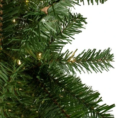 Northlight 7.5' Prelit Artificial Christmas Tree LED Deer River Spruce - Warm White Lights 2 Northlight 7.5' Prelit Artificial Christmas Tree LED Deer River Spruce - Warm White Lights - Image 2