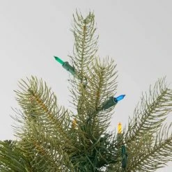 7ft Mixed Spruce Pre-Lit Full Artificial Christmas Tree Multicolored Lights - Christopher Knight Home -Christmas Trees Sales Store unnamed file 7788