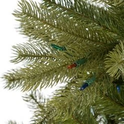 7ft Mixed Spruce Pre-Lit Full Artificial Christmas Tree Multicolored Lights - Christopher Knight Home -Christmas Trees Sales Store unnamed file 7789