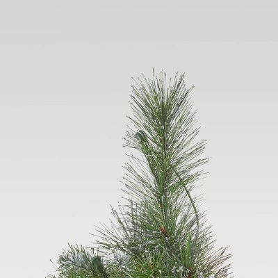 9ft Mixed Spruce Pre-Lit Hinged Full Artificial Christmas Tree with Glitter Branches Clear Lights - Christopher Knight Home 3 9ft Mixed Spruce Pre-Lit Hinged Full Artificial Christmas Tree with Glitter Branches Clear Lights - Christopher Knight Home - Image 3