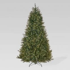 7.5ft Mixed Spruce Pre-Lit Full Artificial Christmas Tree Clear Lights - Christopher Knight Home