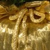 National Tree Company 2ft National Christmas Tree Company Pre-Lit Majestic Fir Artificial Christmas Tree in Gold Cloth Bag with 35 Clear lights