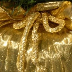 National Tree Company 2ft National Christmas Tree Company Pre-Lit Majestic Fir Artificial Christmas Tree in Gold Cloth Bag with 35 Clear lights