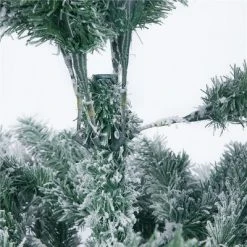 Yaheetech Frosted Artificial Christmas Tree Frosted Artificial Christmas Tree, Green 15 Yaheetech Frosted Artificial Christmas Tree Frosted Artificial Christmas Tree, Green -Christmas Trees Sales Store unnamed file 8154