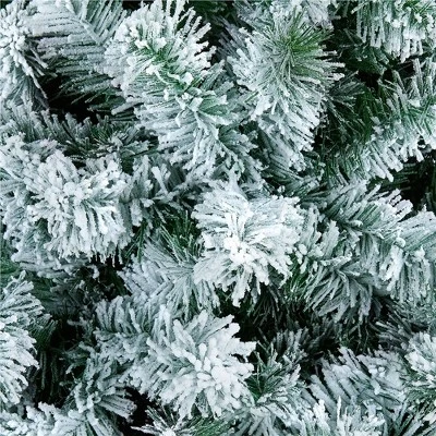 Yaheetech Frosted Artificial Christmas Tree Frosted Artificial Christmas Tree, Green 6 Yaheetech Frosted Artificial Christmas Tree Frosted Artificial Christmas Tree, Green - Image 6