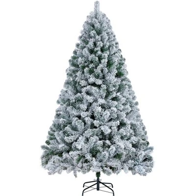 Yaheetech Frosted Artificial Christmas Tree Frosted Artificial Christmas Tree, Green 10 Yaheetech Frosted Artificial Christmas Tree Frosted Artificial Christmas Tree, Green - Image 10