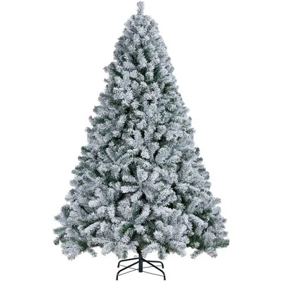 Yaheetech Frosted Artificial Christmas Tree Frosted Artificial Christmas Tree, Green 11 Yaheetech Frosted Artificial Christmas Tree Frosted Artificial Christmas Tree, Green - Image 11