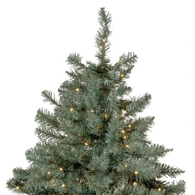 Northlight 7.5' Pre-Lit Full Newport Spruce Artificial Christmas Tree, LED Lights 4 Northlight 7.5' Pre-Lit Full Newport Spruce Artificial Christmas Tree, LED Lights - Image 4