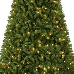 Yaheetech Pre-lit Ultra-Thick Artificial Christmas Tree Hinged Spruce Holiday Decoration, Green -Christmas Trees Sales Store unnamed file 8236