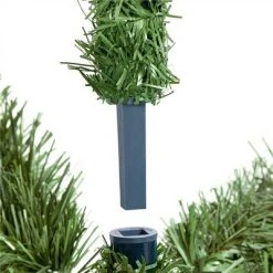 Yaheetech Pre-lit Ultra-Thick Artificial Christmas Tree Hinged Spruce Holiday Decoration, Green -Christmas Trees Sales Store unnamed file 8238