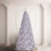 National Tree Company Pre-Lit Artificial Giant Christmas Tree, White, North Valley Spruce, White Lights, Includes Stand, 12ft