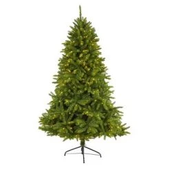 Nearly Natural Pre-Lit LED Sierra Spruce Artificial Christmas Tree Clear Lights -Christmas Trees Sales Store unnamed file 8266