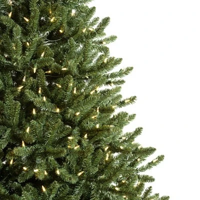 Treetopia Green Alexander Fir 6.5 Foot Artificial Prelit Full Bodied Christmas Tree Holiday Decoration w/ White LED Lights, Premium Stand & Foot Pedal 3 Treetopia Green Alexander Fir 6.5 Foot Artificial Prelit Full Bodied Christmas Tree Holiday Decoration w/ White LED Lights, Premium Stand & Foot Pedal - Image 3