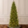 National Tree Company 7.5 ft. PowerConnect(TM) Ashland Spruce Slim Tree with Dual Color® LED Lights