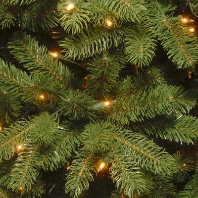 National Tree Company 7.5 ft. Newberry® Spruce Tree with Clear Lights 2 National Tree Company 7.5 ft. Newberry® Spruce Tree with Clear Lights - Image 2