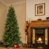 National Tree Company 7.5ft PowerConnect Townsend Spruce Slim Tree with Clear Lights