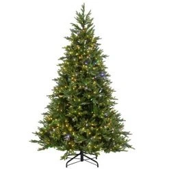National Tree Company 7.5 ft. PowerConnect(TM) Huron Spruce Tree with Dual Color® LED Lights -Christmas Trees Sales Store unnamed file 8400