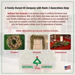 National Tree Company Feel Real 9 Foot Artificial Hinged Slim Bodied Prelit Tiffany Fir Christmas Tree with White Lights and Sturdy Metal Base Stand 5 National Tree Company Feel Real 9 Foot Artificial Hinged Slim Bodied Prelit Tiffany Fir Christmas Tree with White Lights and Sturdy Metal Base Stand -Christmas Trees Sales Store unnamed file 8447