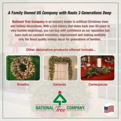 National Tree Company Carolina Pine 7.5 Foot Artificial Holiday Prelit Christmas Tree w/750 Clear Lights, Pinecones, 1399 Branch Tips and Metal Stand 7 National Tree Company Carolina Pine 7.5 Foot Artificial Holiday Prelit Christmas Tree w/750 Clear Lights, Pinecones, 1399 Branch Tips and Metal Stand -Christmas Trees Sales Store unnamed file 8471
