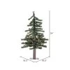 Vickerman Natural Alpine Artificial Christmas Tree