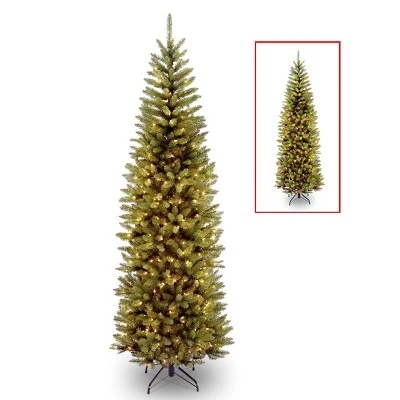 National Tree Company Pre-Lit LED Slim Kingswood Fir Artificial Christmas Tree Dual Color Lights 4 National Tree Company Pre-Lit LED Slim Kingswood Fir Artificial Christmas Tree Dual Color Lights - Image 4