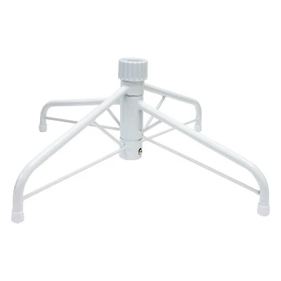 Evergreen Classics Home Heritage 7 Foot Prelit Artificial Pencil Christmas Holiday Tree with White LED Lights, Folding Metal Stand and Easy Assembly 5 Evergreen Classics Home Heritage 7 Foot Prelit Artificial Pencil Christmas Holiday Tree with White LED Lights, Folding Metal Stand and Easy Assembly - Image 5